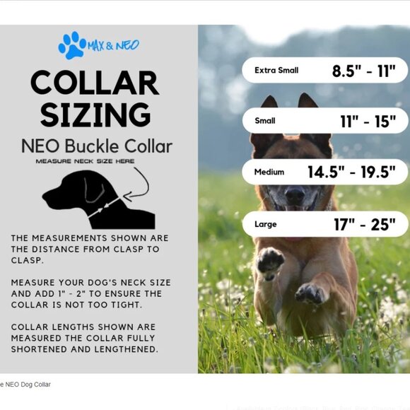 Dog Collars: NWT Red or Black NEO Collars, Medium - Picture 5 of 5